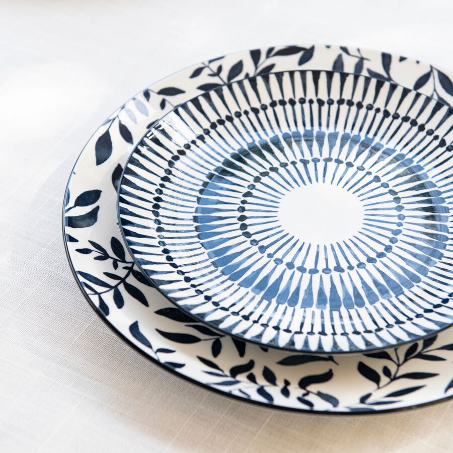 Plato de postre de porcelana Ming Ø20cm