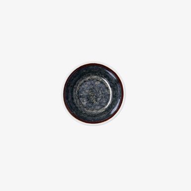 Bol marr&oacute;n de porcelana Nero &Oslash;10,5x5,5cm