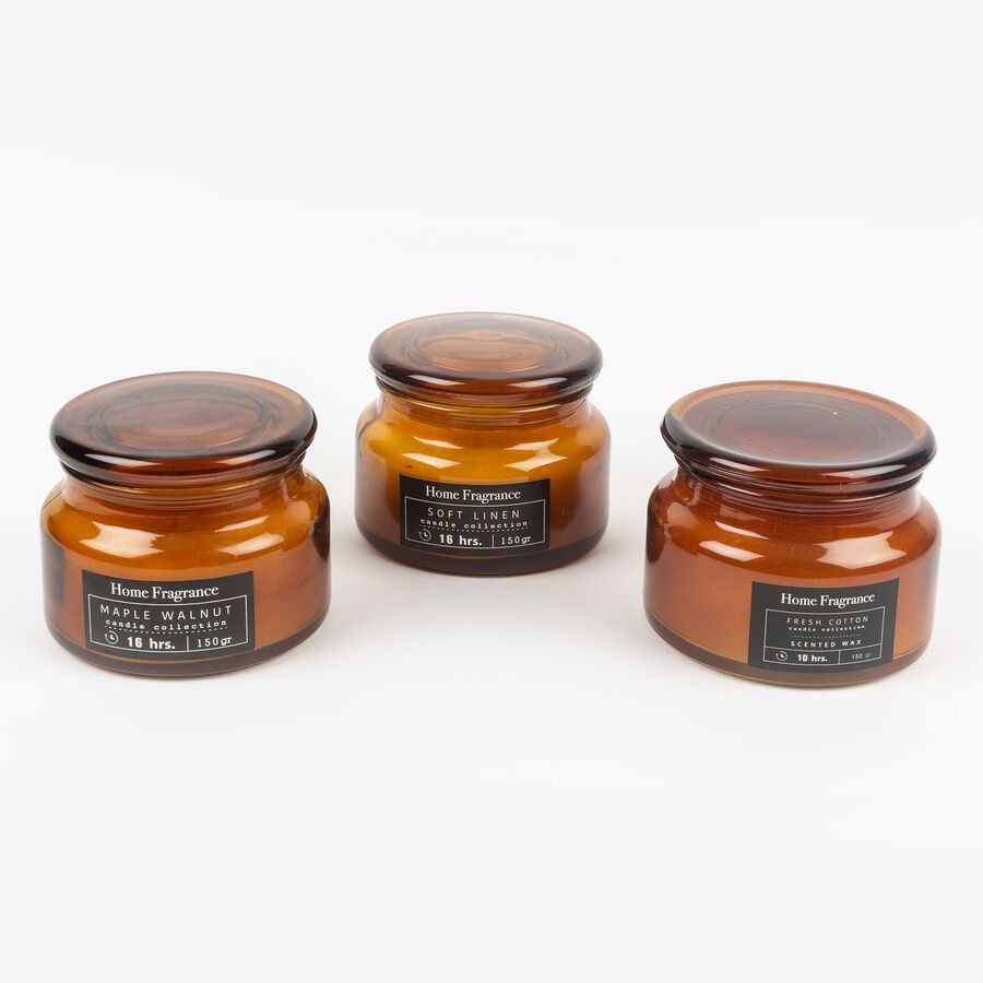 Vela Tarro de cristal 8cm en varios modelos