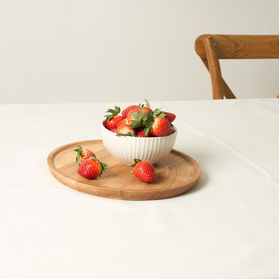 Bol de gres blanco Tauber &Oslash;14x8cm 50cl