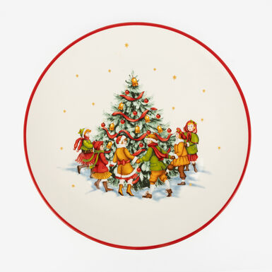 Plato de cerámica Nochebuena Ø30cm