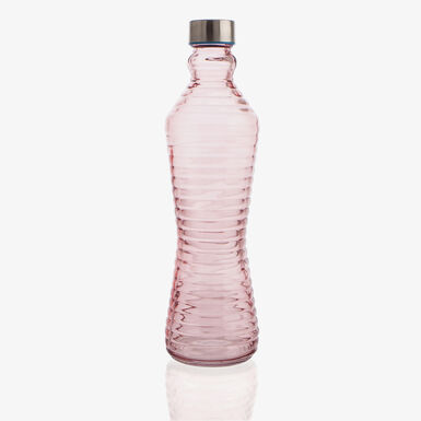Botella rosa de cristal Rustik 1L