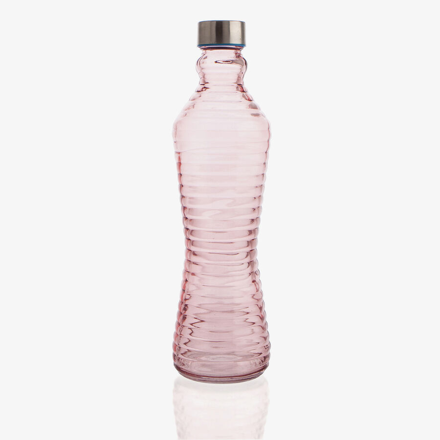 Botella rosa de cristal Rustik 1L