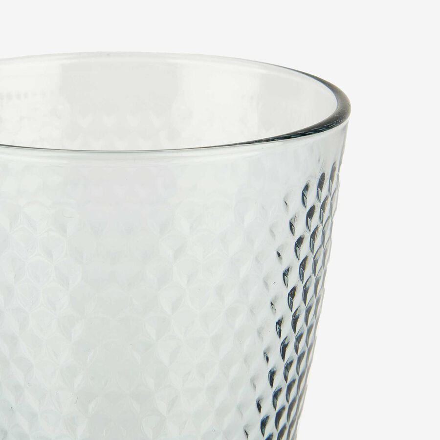 Vaso de vidrio azul Pampille 31cl