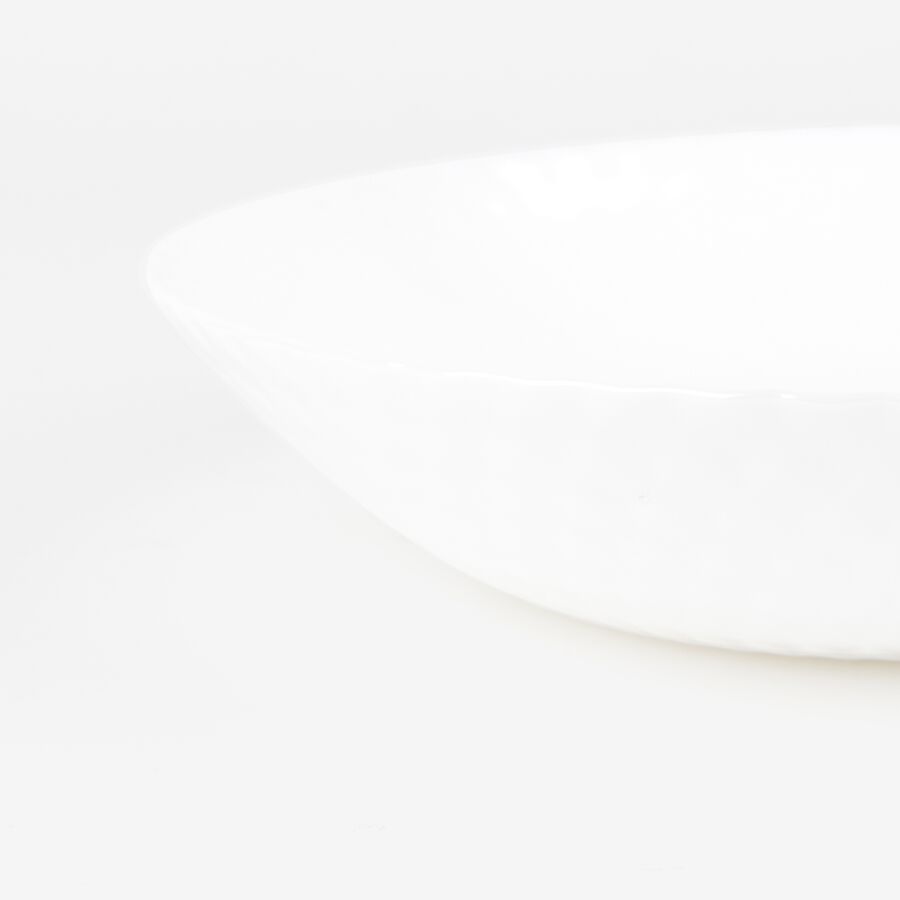 Vajilla de porcelana de 18 piezas blanca de arcopal Yelen