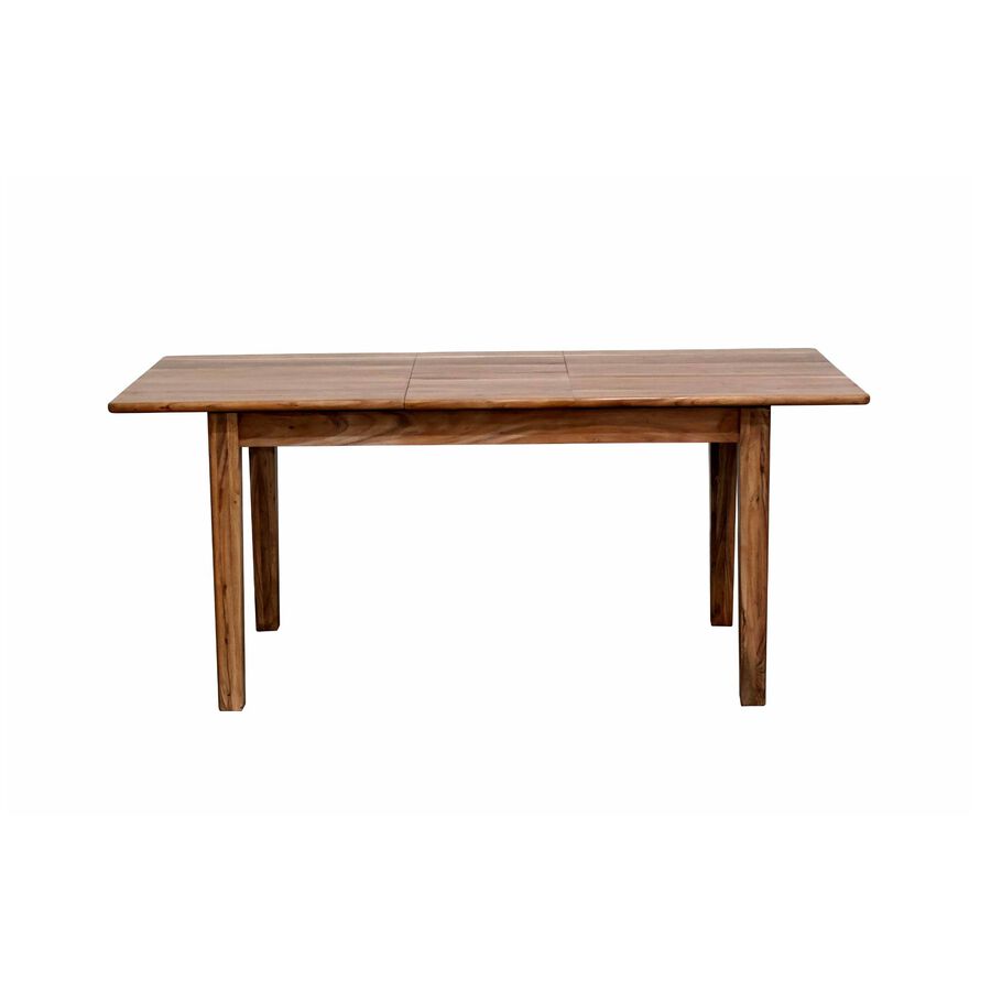 Mesa de comedor extensible de madera de acacia Balco 140/180x90x77cm