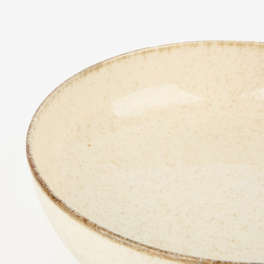 Vajilla de porcelana marfil Olite