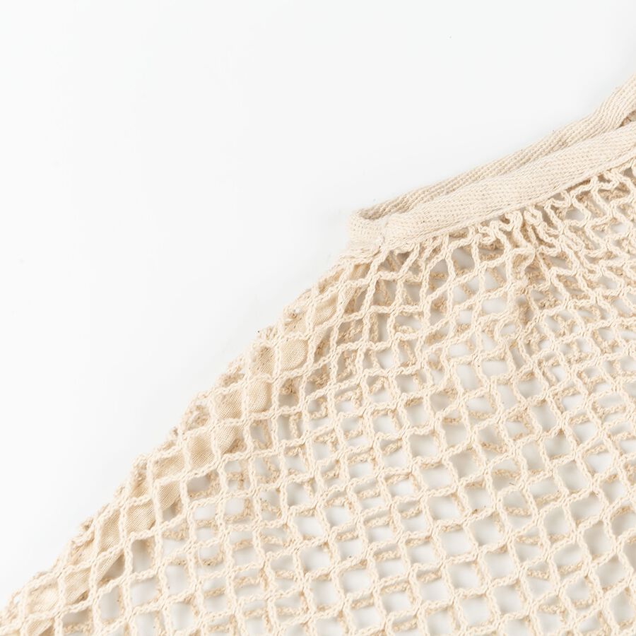 Bolsa de rejilla de algod&oacute;n 40x40x65cm