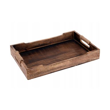 Bandeja para servir de madera de mango Zena 39x26x7cm