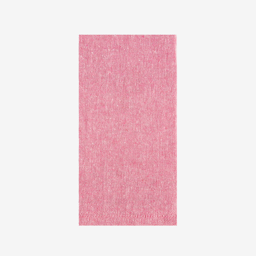 Set de 2 servilletas de algod&oacute;n rojas Modena 43x43cm