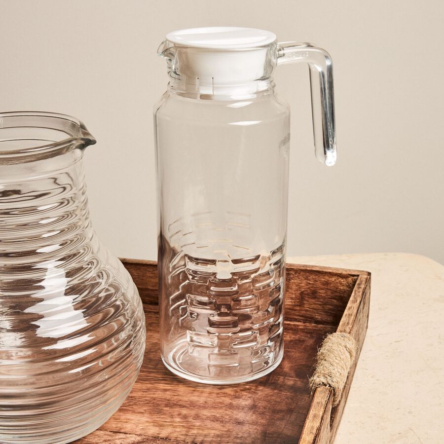 Jarra de agua de cristal Cheqs 1,3L