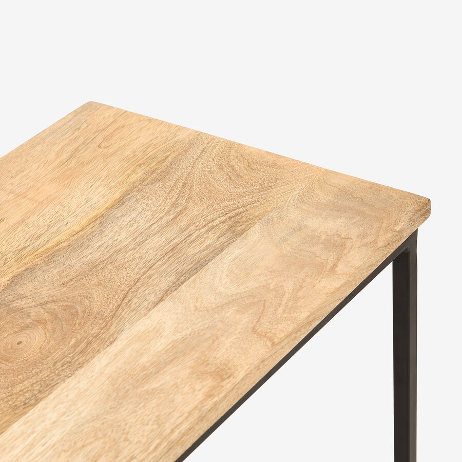 Set de 2 consolas de madera de mango Boston