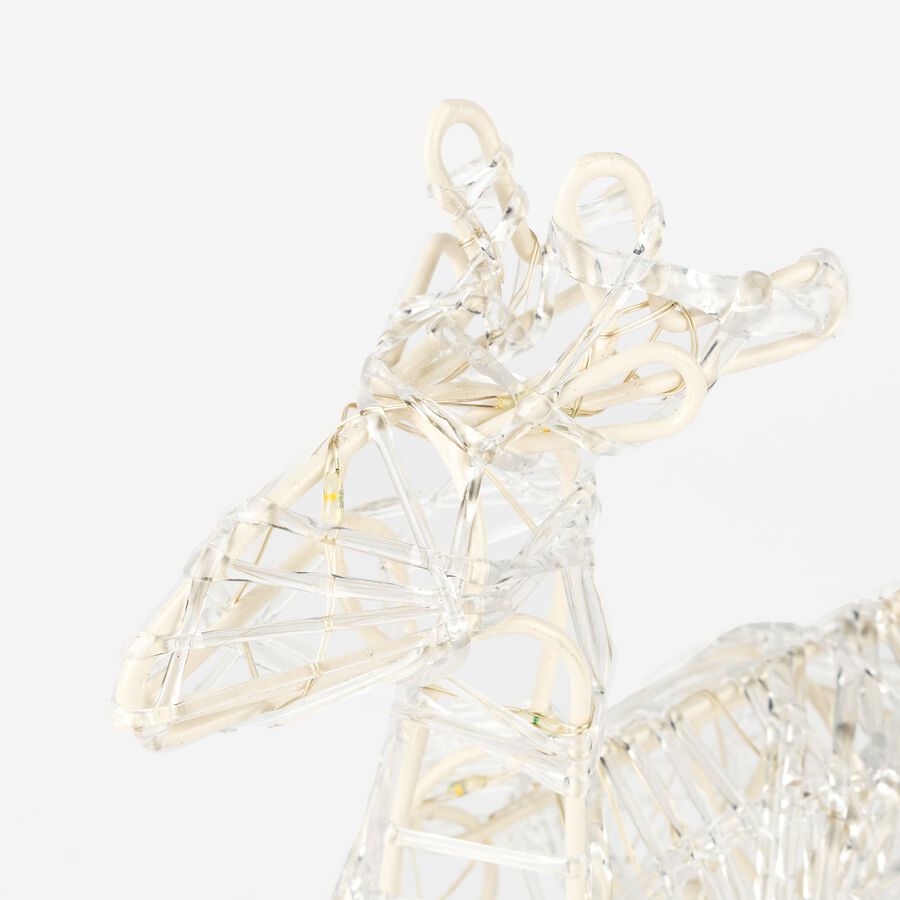 Figura decorativa con luz LED Reno 20cm