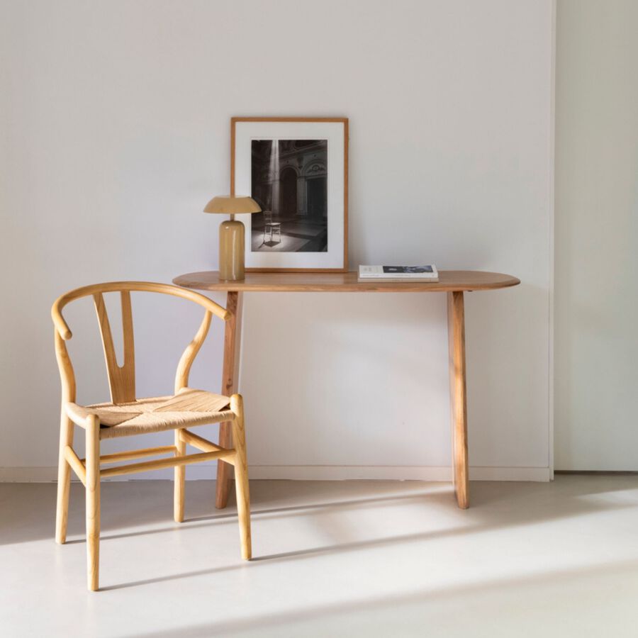 Consola de madera de acacia Yakarta 120x35x76cm