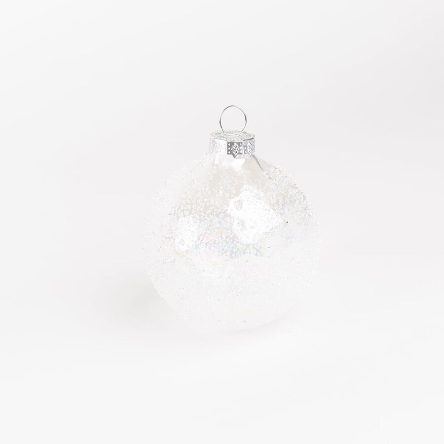 Bola decorativa de cristal Ø8cm en varios colores