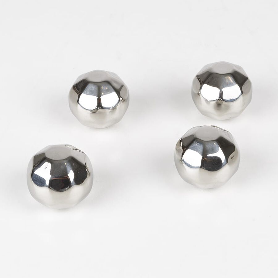 Conjunto de 4 bolas enfriadoras de acero inoxidable