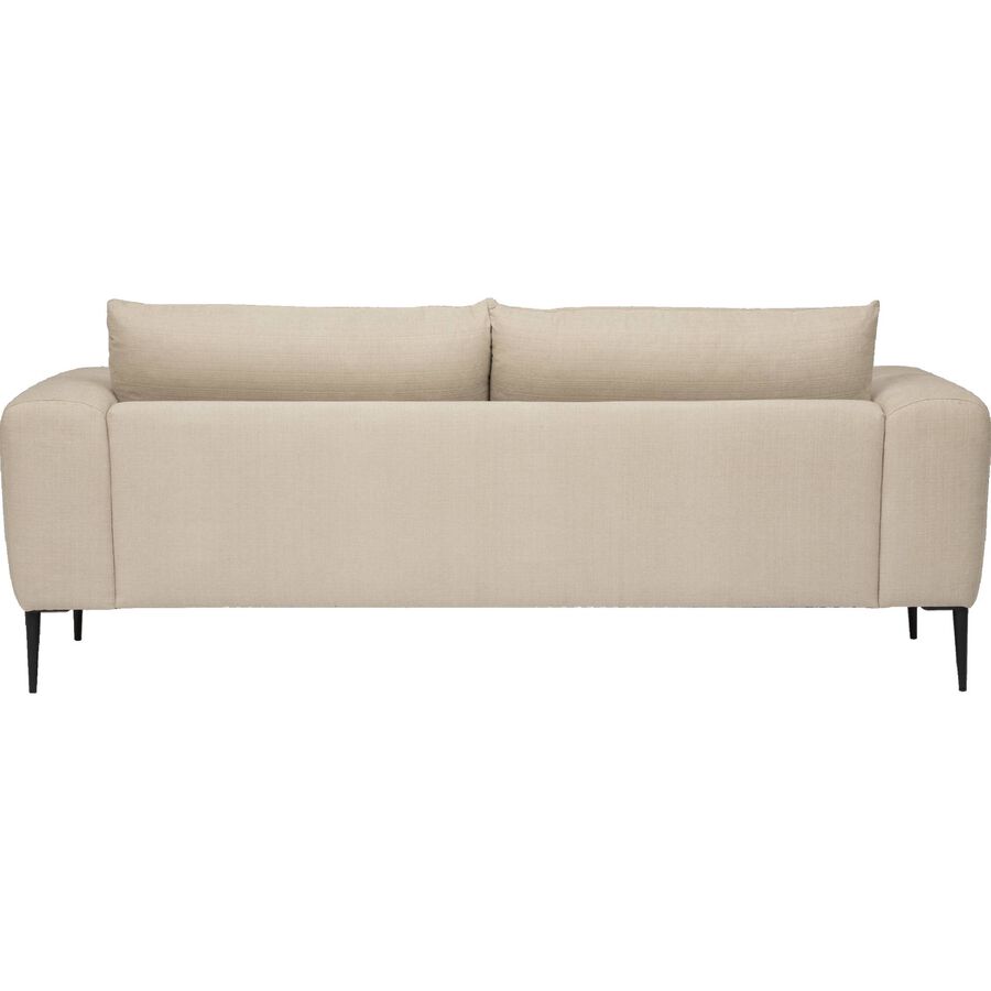 Sofá 3 plazas lino beige Dariel 220x97x86cm Clau&Chloe