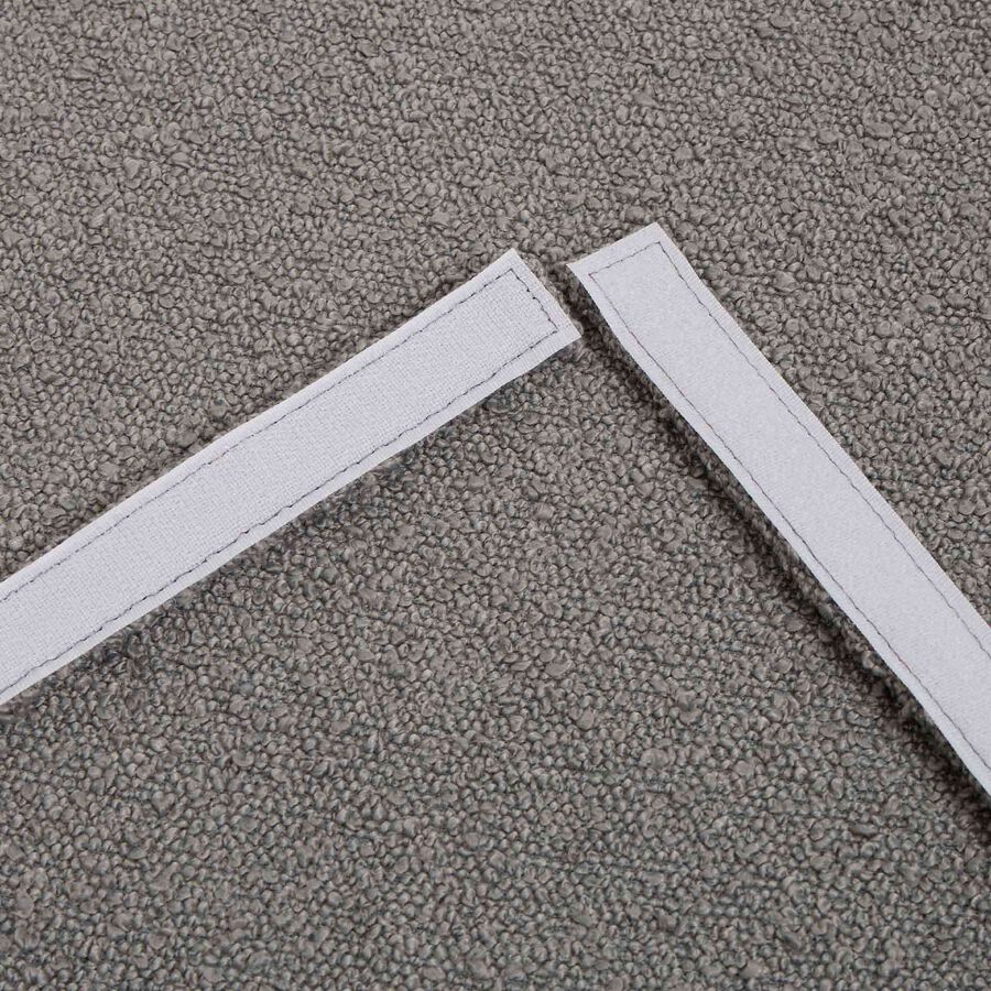 Cojin para silla de jard&iacute;n con velcro antracita Soreya 40x40cm