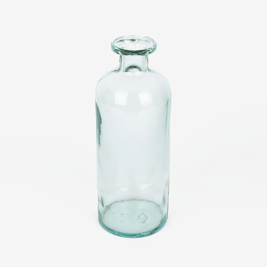 Jarrón de cristal 10x28cm