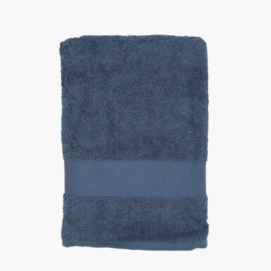 Toalla de ducha de algod&oacute;n 100% azul Armon&iacute;a 70x140cm - 500 g/m&sup2;