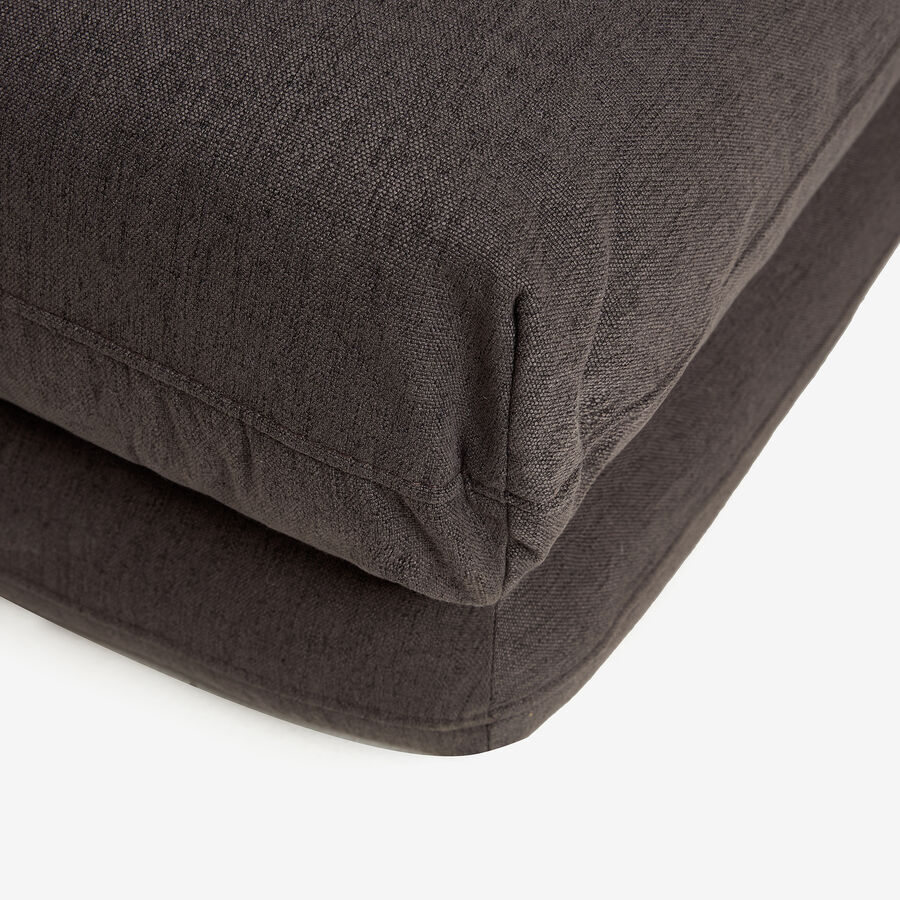 Sofá cama individual gris Ibon 78x82x58cm