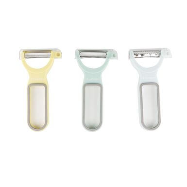 Set de 3 peladores para patata/tomate/juliana 3 claveles