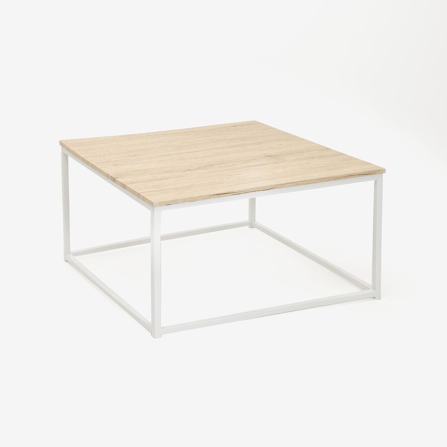 Mesa de centro de madera Fok 80x80x46cm
