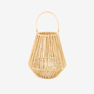 Farol de cuerda Ø24x29cm