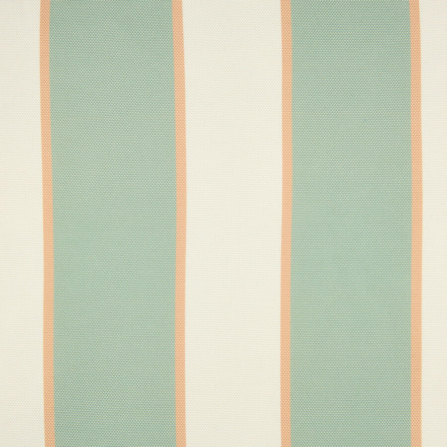 Cojín de exterior verde Rayas 43x43cm