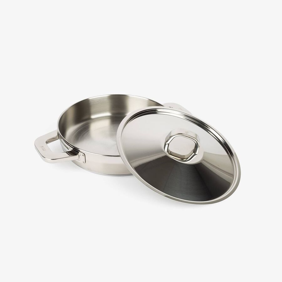 Rustidera de acero inoxidabe con tapa Advance &Oslash;24c