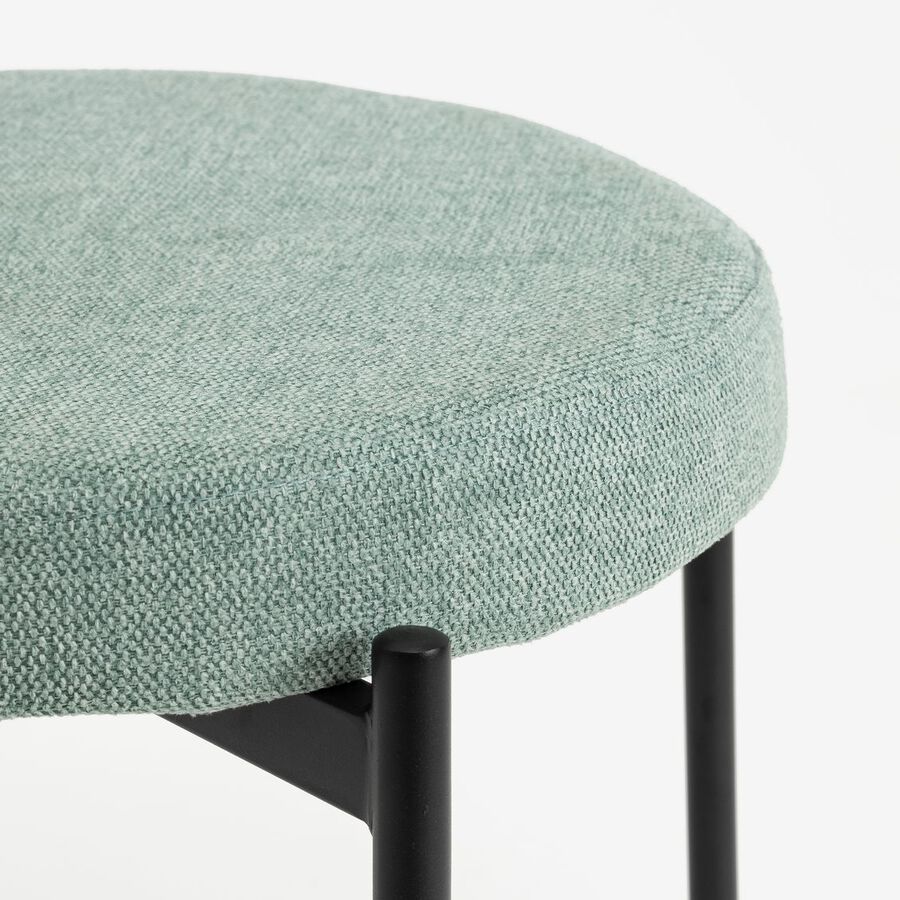 Silla de comedor verde agua Candela 49x53 Clau&Chloe