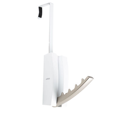 Colgador de puerta blanco