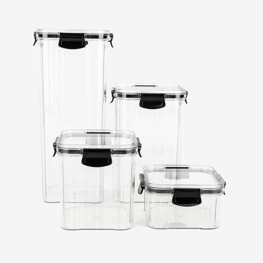 Contenedor con tapa de plástico Tasos 1,40L