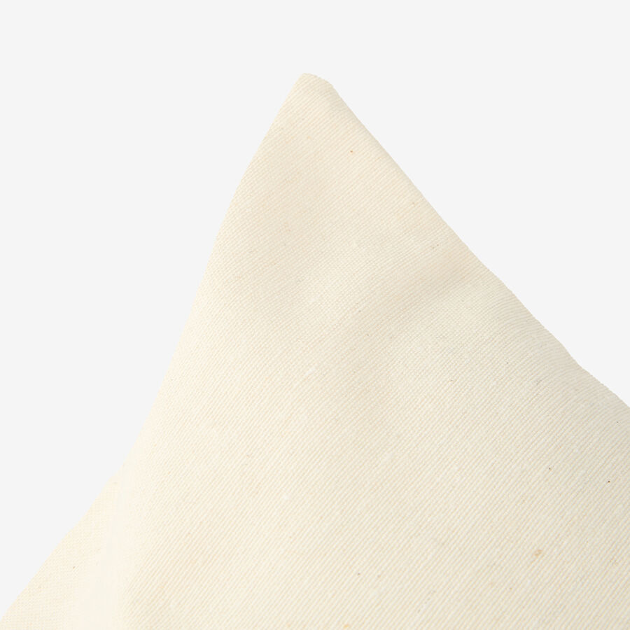 Funda de coj&iacute;n blanca Detroit 30x45cm