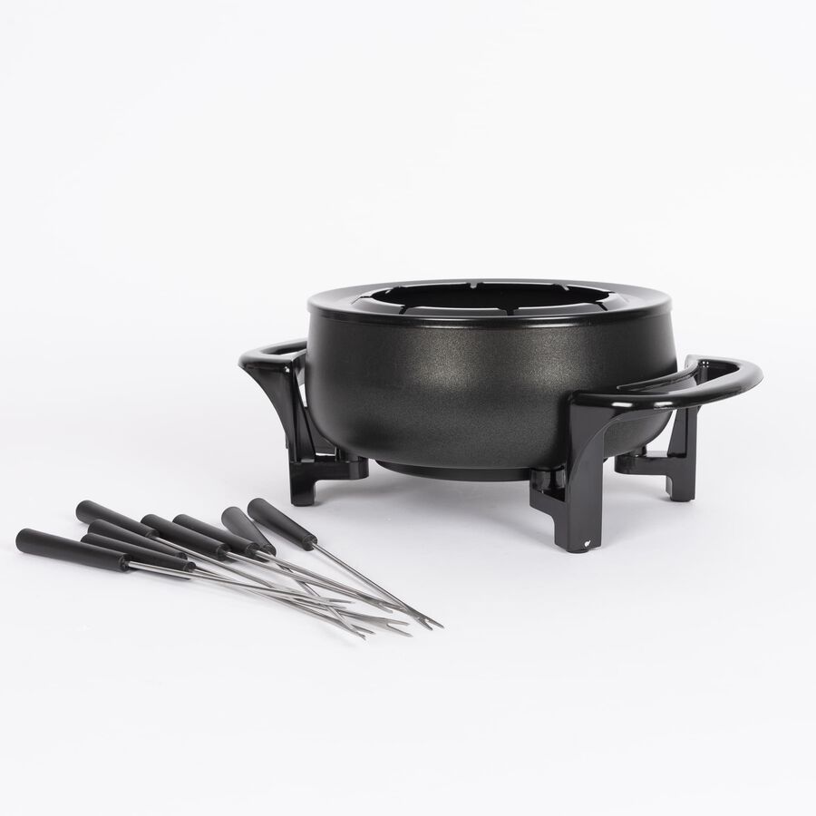 Fondue eléctrica de acero inoxidable 8p Tristar 1