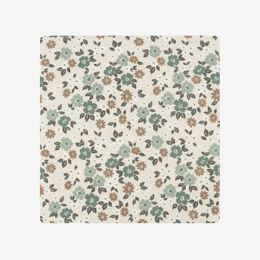 Mantel de algod&oacute;n reciclado azul Alba 135x200cm