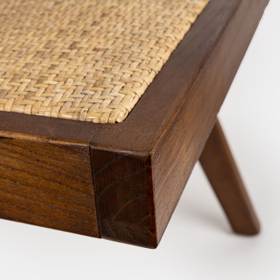 Silla de comedor de madera de olmo Cecilia 50x50x84cm Clau&Chloe