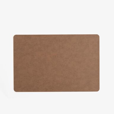Mantel individual marr&oacute;n Ascot 45x30cm