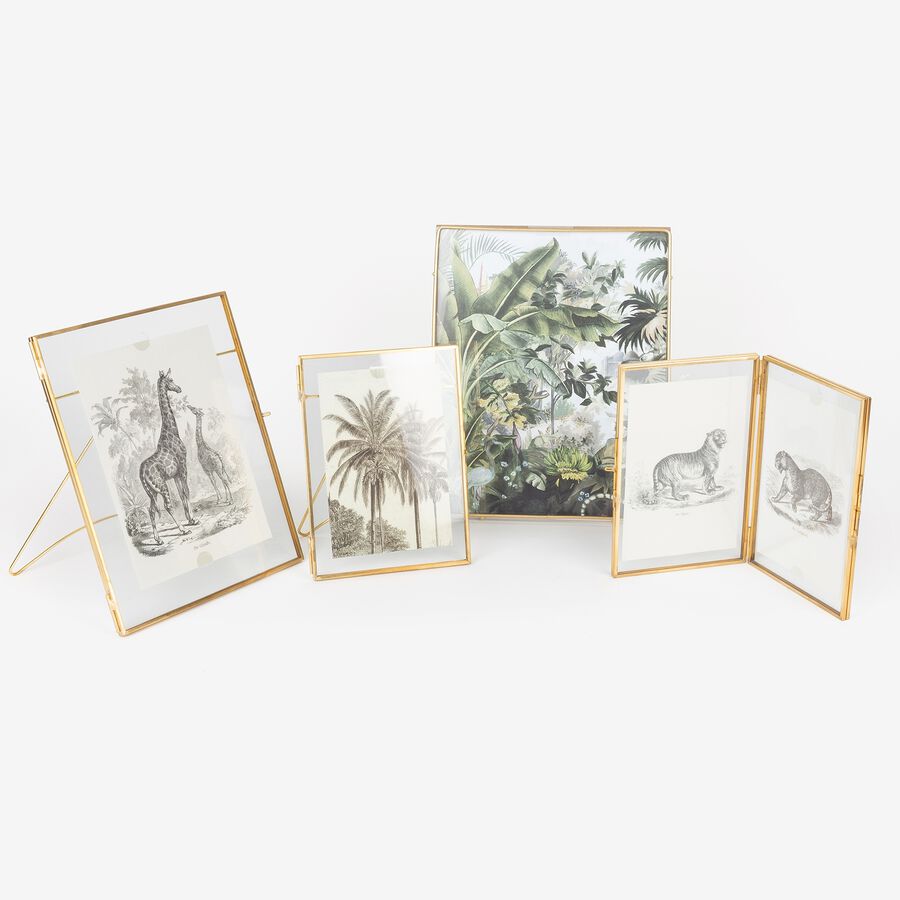 Marco de fotos dorado 20x25cm