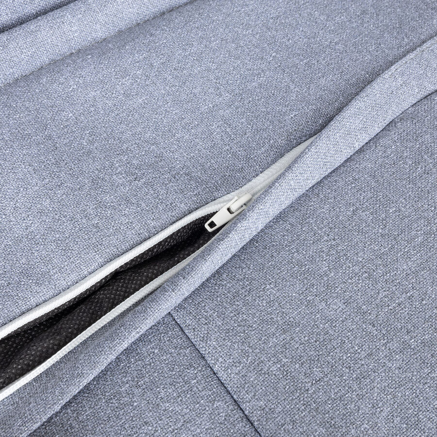 Sofá cama individual gris claro Gael 104x92x84cm