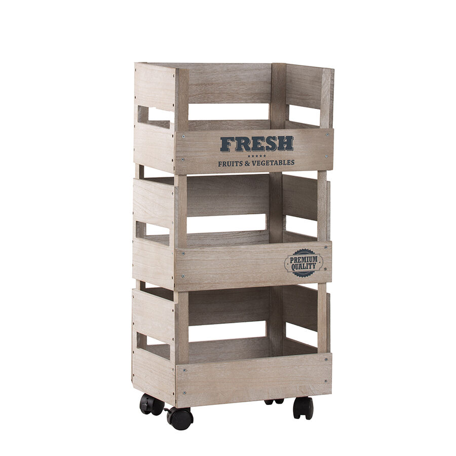 Carro Verdulero 3 Compartimentos