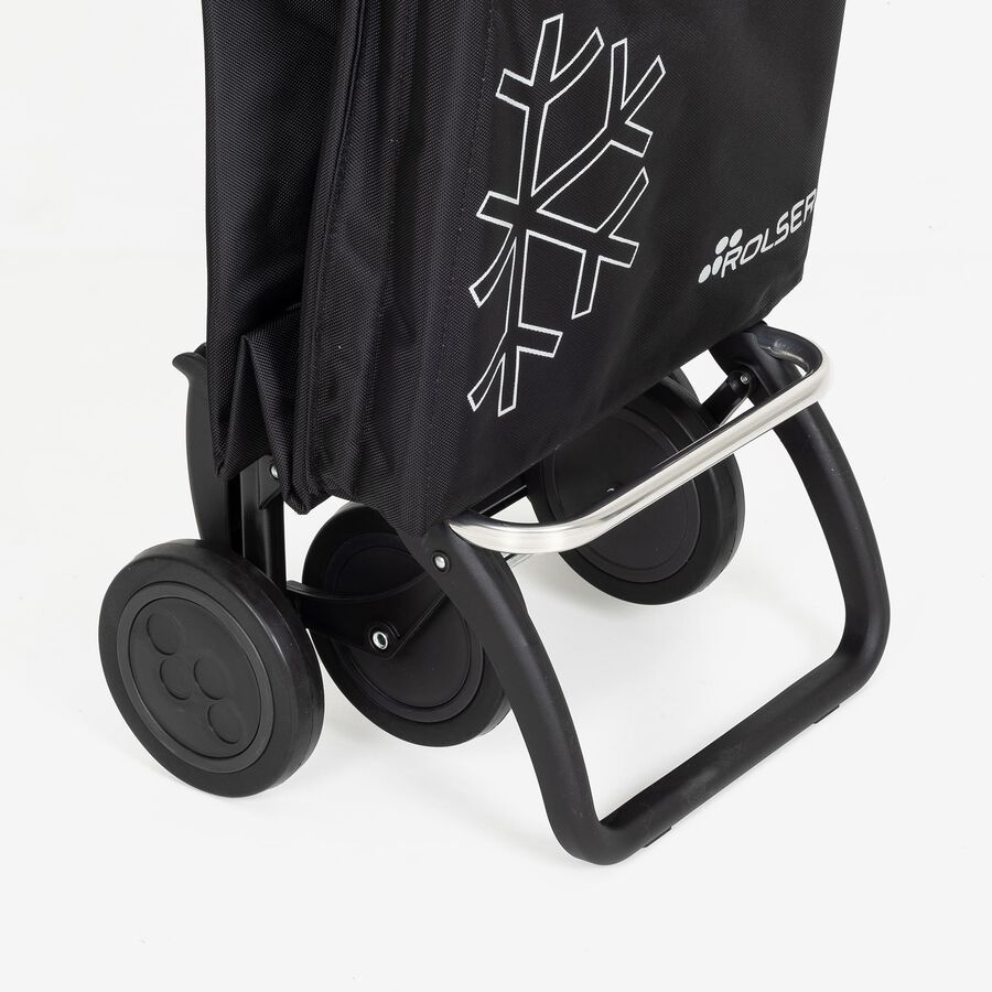 Carro para la compra negro/lima 4r Termo Fresh