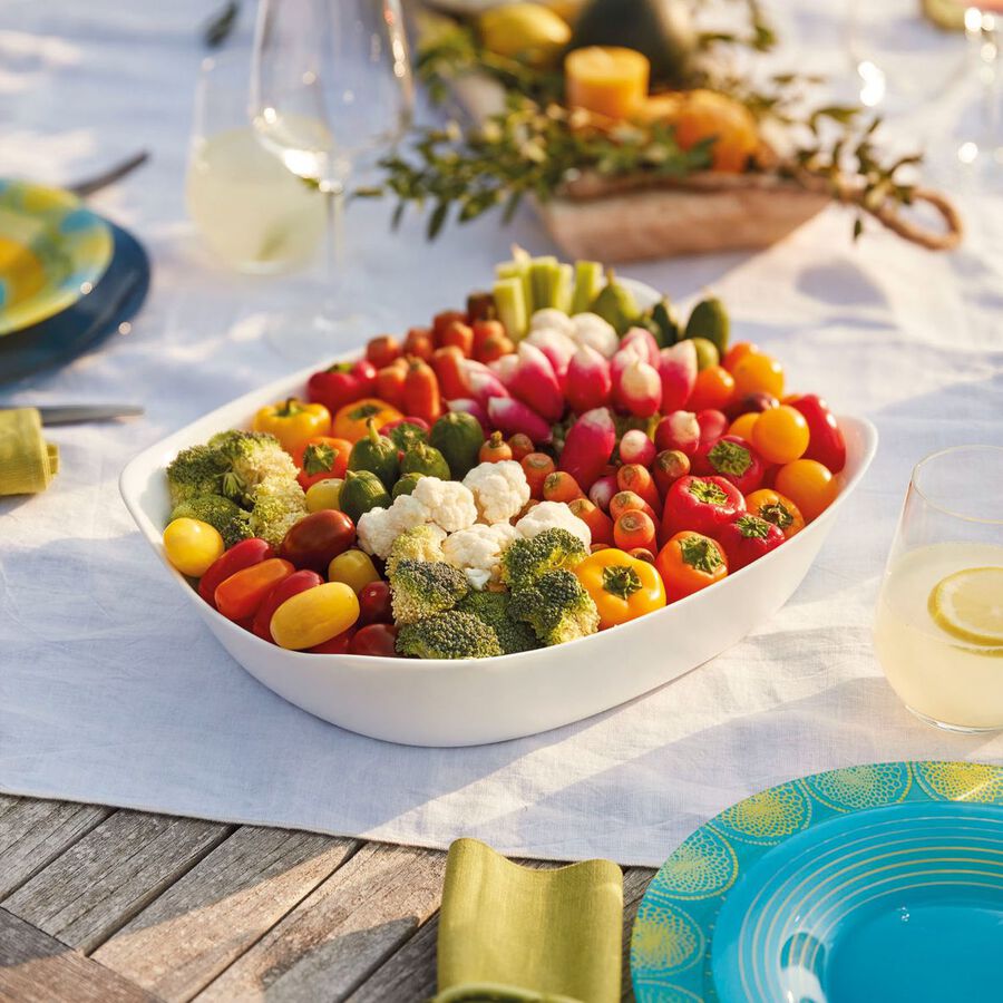 Fuente para horno rectangular opal Oven 34x25x7cm