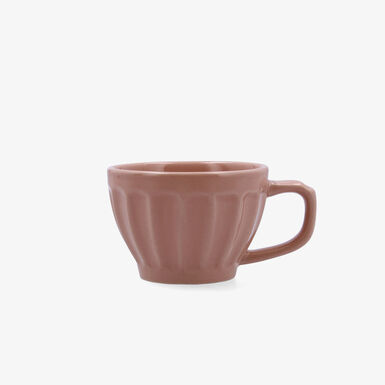 Taza rosa de loza Matine 29cl