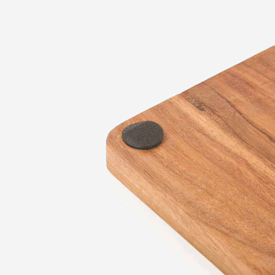 Bandeja de madera de acacia 30x20cm