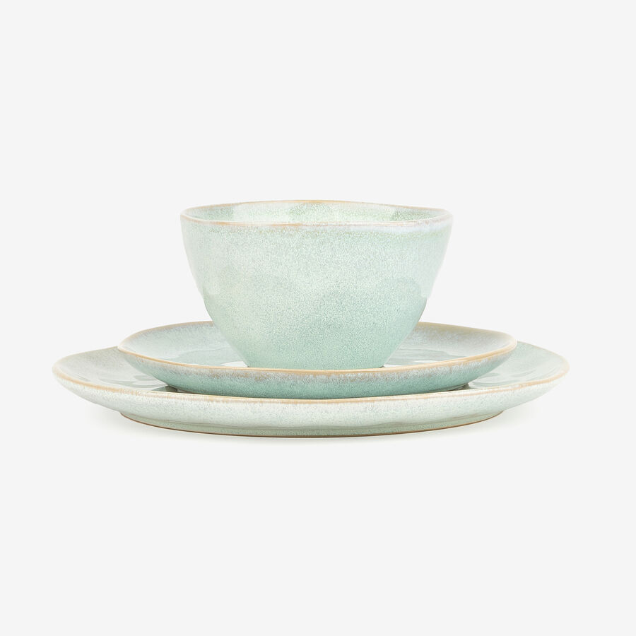 Vajilla de 12 piezas de cerámica Bulnes