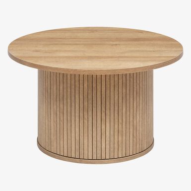 Mesa de centro de madera Ivara &Oslash;70cm