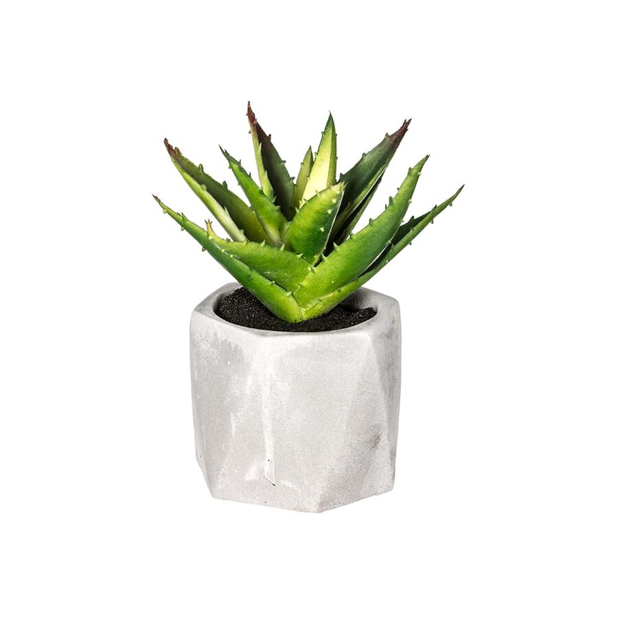 Planta artificial en maceta &Oslash;10x17cm