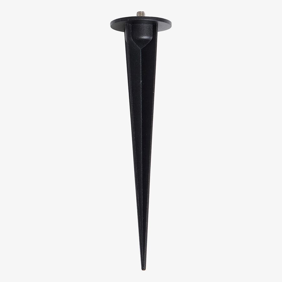 Farol solar para jard&iacute;n de aluminio grafito Pirox 40cm