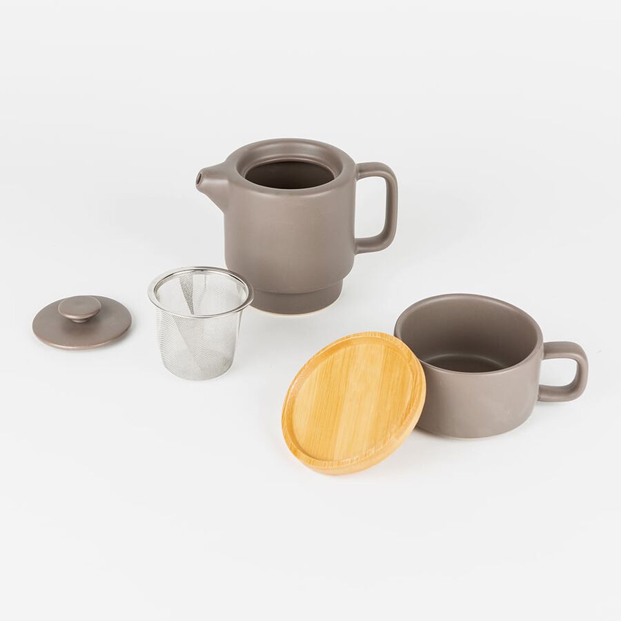 Tetera/cafetera Tierra color taupe